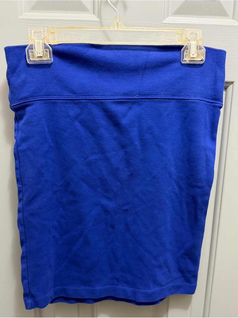 Vintage American Eagle Stretch Cotton Pencil Skirt Royal Blue Women’s Size Small
